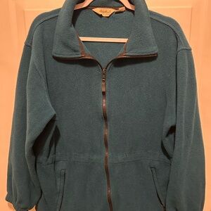 Eddie Bauer Women's Medium Fleece Full Zip, Zipper Pockets